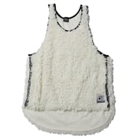【SILLENT】タンクトップ "DOUGLAS -Fuzzy Tank Top-" / WHITE