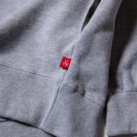 【VIRGOwearworks】 パーカ "CROSS HOODIE" / GRAY