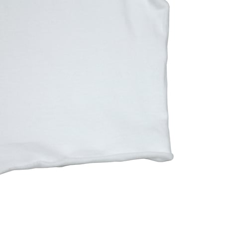 【BLXCK TOKYO】　Tシャツ "[CROP] DARKNESS FLAVORED TEE" / WHITE