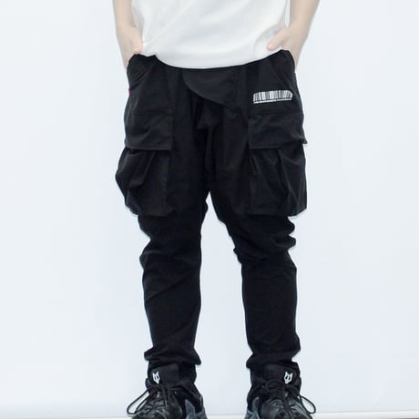 【VIRGOwearworks】 カーゴパンツ "GRAPPING CARGO COOL" / BLACK