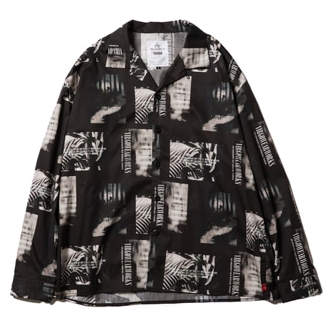 【VIRGOwearworks】シャツ "Photogenic shirts" / BLACK