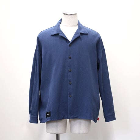 【VIRGOwearworks】シャツ "Vintage finish smart shirts" / BLUE