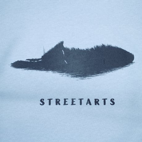 【STREET ARTS】 スウェット "ごろねこスウェット" / ACID BLUE