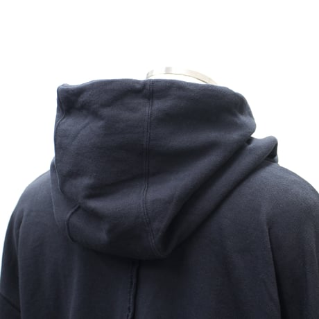 【VIRGOwearworks】パーカ "Organic sustainable collared hoodie" / BLACK
