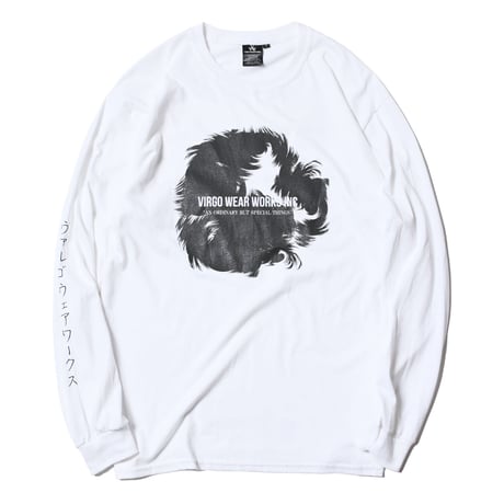 【VIRGOwearworks】ロンT "HOLLY SMOKE" / WHITE