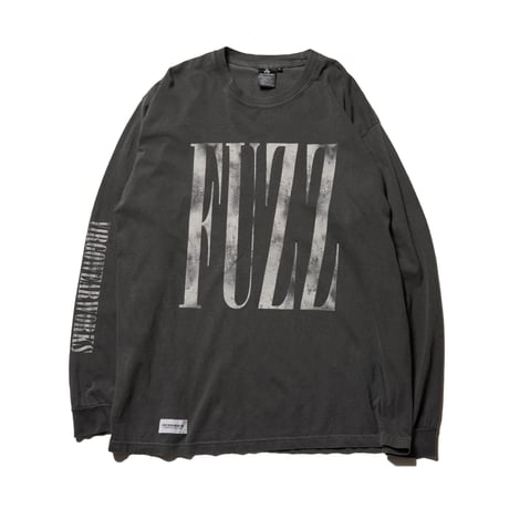 【VIRGOwearworks】ロンT "FUZZ BURNOUT L/S" / BLACK
