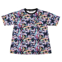 ROLLING CRADLE ビックTシャツ "NEO TOKYO BIG TEE" / BLACK