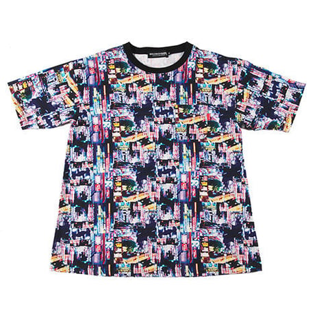 ROLLING CRADLE ビックTシャツ "NEO TOKYO BIG TEE" / BLACK
