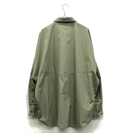 【USED】 VIRGOwearworks "ENVY ZIP SHIRT" / OD Size3(L)
