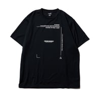 【VIRGOwearworks】 "Active Dry Tee 26" / BLK-WHT