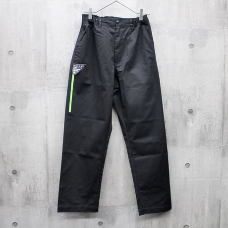 【PLMP】チノパン "LINE CHINO PANTS" / BLACK