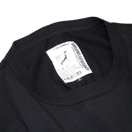 【VIRGOwearworks】 Tシャツ "ULTIMATE [S] RUGGED" / BLACK