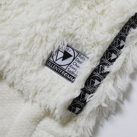 【SILLENT】タンクトップ "DOUGLAS -Fuzzy Tank Top-" / WHITE