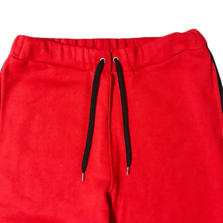LILWHITEDOT スウェットパンツ TWISTED- SWEAT PANTS / RED