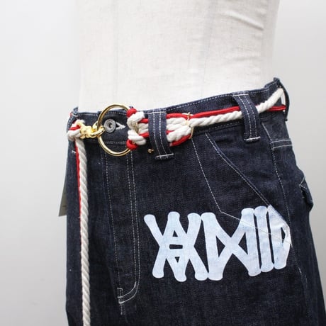 【ANIMALIA】ベルト "ROPE BELT" / RED