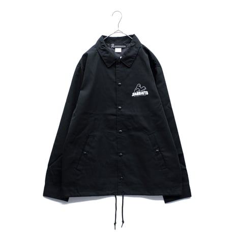 【SABBAT13】コーチジャケット "SPOOK LOGO COACH JKT" / BLACK