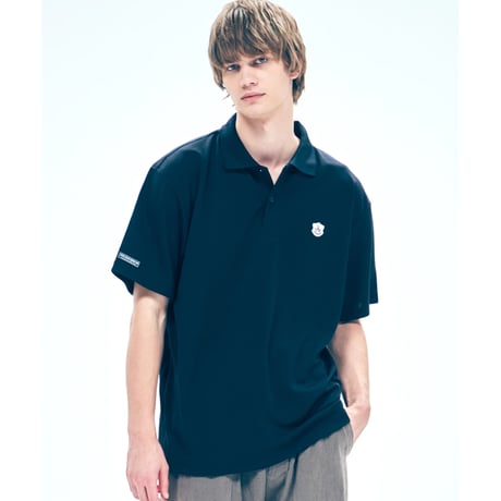 【VIRGOwearworks】ポロシャツ "Royal polo" / BLACK