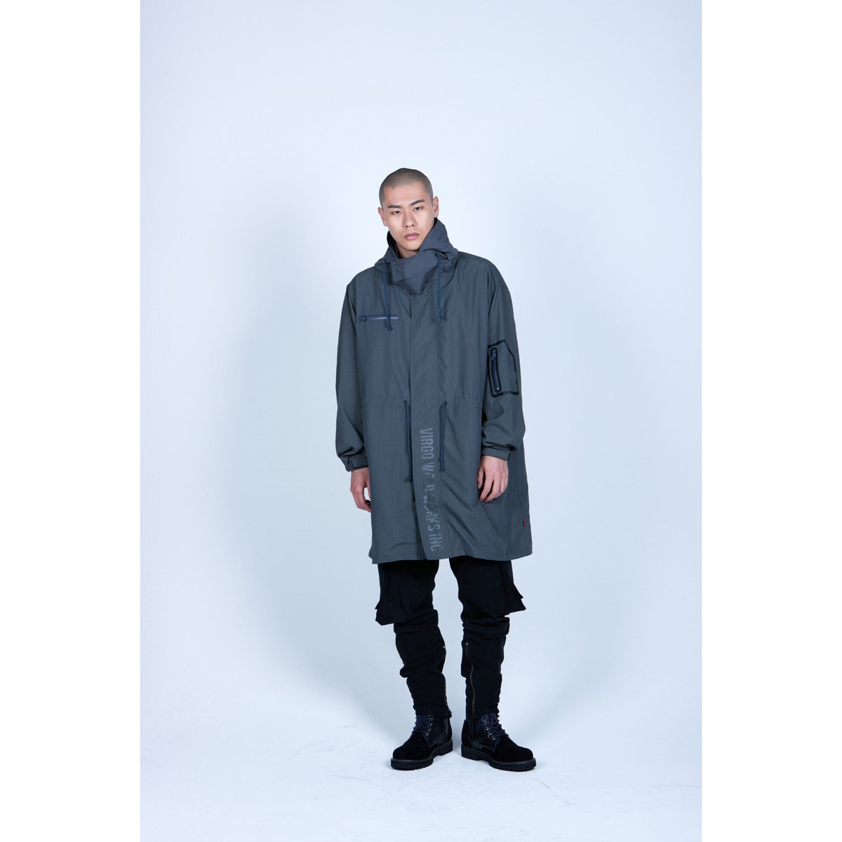 24AW ヴァルゴ VIRGO Rock well ripstop モッズコート 30％OFF＞【VIRGOwearworks】Rock well ripstop mod coat - V