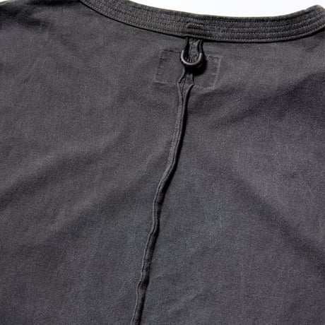 【VIRGOwearworks】 "PIGMENT WASH OVERSIZE TEE" / BLACK