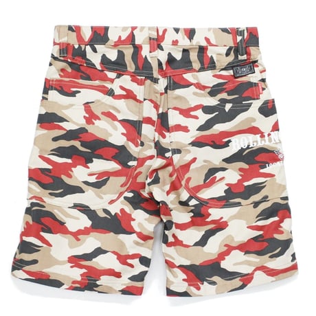BIG POCKET SHORTS / RED