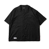 【VIRGOwearworks】シャツ "Shadow hawaiian shirts" / BLACK