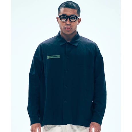【VIRGOwearworks】シャツ "K-suit shirts" / BLACK