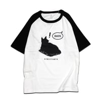 【STREET ARTS】 Tシャツ "おはよーねこラグランTee"