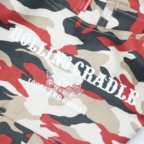 BIG POCKET SHORTS / RED