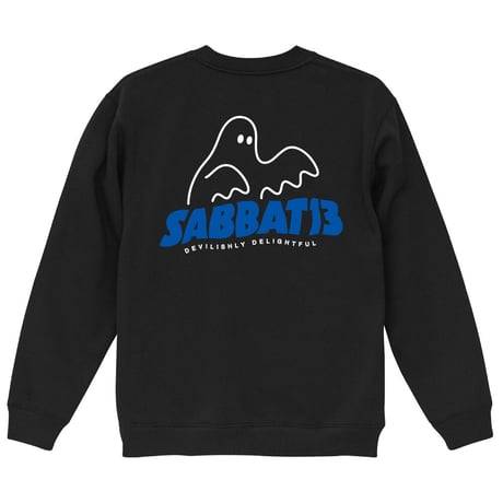 【SABBAT13】 "SPOOK LOGO SWEAT" / BLACK