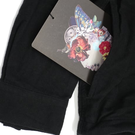 【VIRGOwearworks】ジャケット "Wide and loose shirts jacket" / BLACK