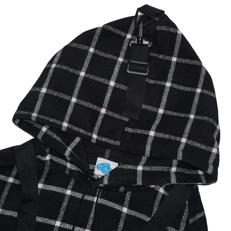 【SLEEPING TABLET】 "WOOLY [ SUSPEND ANORAK ]" / BLACK
