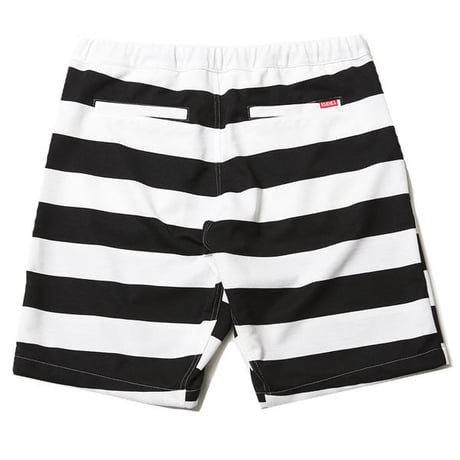 DRAWING BORDER SHORTS / BLACK