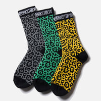 【VIRGOwearworks】8月入荷予定"VGW LEOPARD SOCKS"