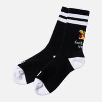 【VIRGOwearworks】"OLD TIGER SOCKS" / BLACK