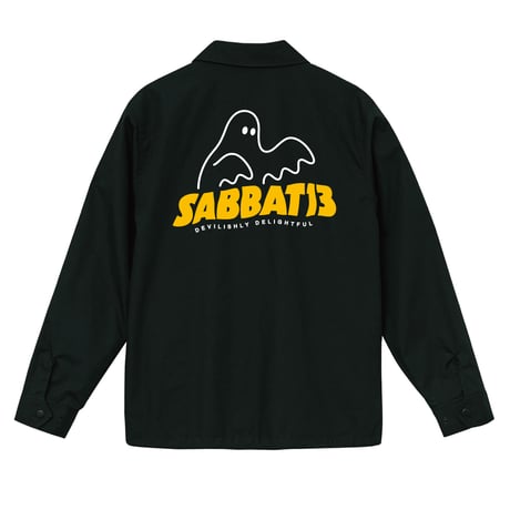 【SABBAT13】コーチジャケット "SPOOK LOGO COACH JKT" / BLACK