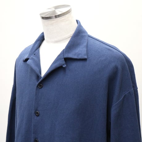 【VIRGOwearworks】シャツ "Vintage finish smart shirts" / BLUE