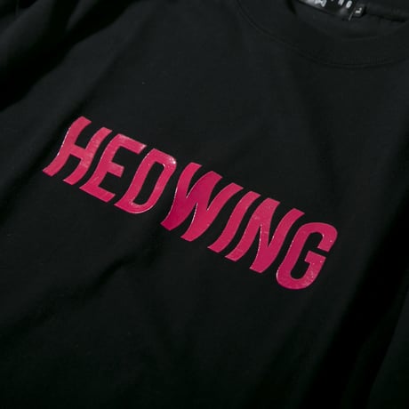 HEDWiNG Tシャツ "Slimy Logo T-shirt" / BLACK