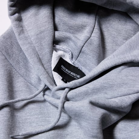 【VIRGOwearworks】 パーカ "CROSS HOODIE" / GRAY