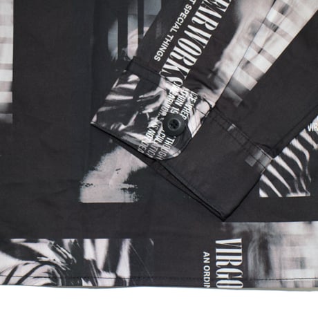 【VIRGOwearworks】シャツ "Photogenic shirts" / BLACK