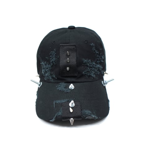 【BLXCK TOKYO】キャップ "Extra Damaged Dad Hat"