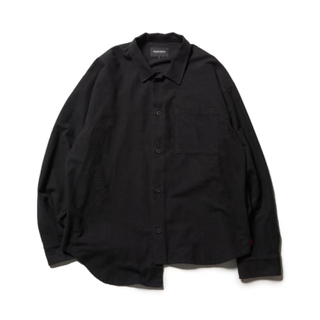 【VIRGOwearworks】ネルシャツ "ASURA CUT NEL SHIRTS" / BLACK