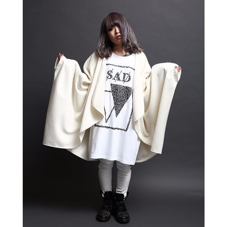 ZEAL -Bat Wing Cape- / WHITE