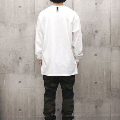 【VIRGOwearworks】ロンT "HOLLY SMOKE" / WHITE