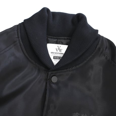 【VIRGOwearworks】ジャケット "CREW STUDIUM BLOUSON" / BLACK