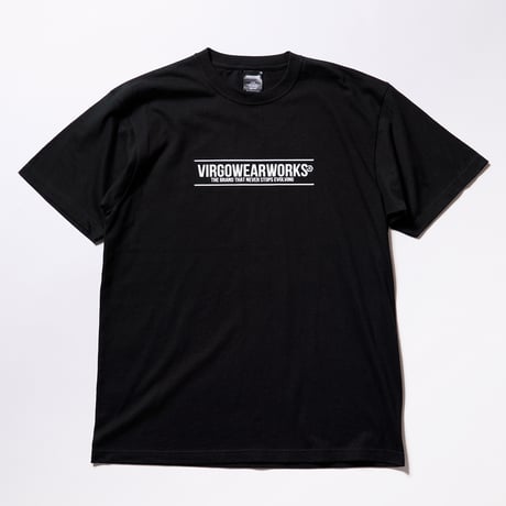 【VIRGOwearworks】 Tシャツ "VIRGO EMBOSS LOGO TEE" / BLACK