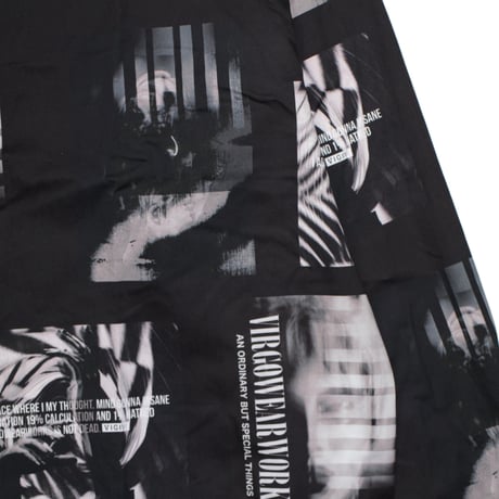【VIRGOwearworks】シャツ "Photogenic shirts" / BLACK