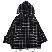 【SLEEPING TABLET】 "WOOLY [ SUSPEND ANORAK ]" / BLACK