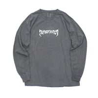 "STREET ARTS HAND DWAWN LOGO LONG SLEEVE T-SHIRT" / PEPPER