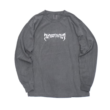 "STREET ARTS HAND DWAWN LOGO LONG SLEEVE T-SHIRT" / PEPPER