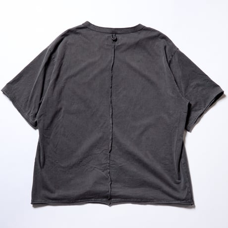 【VIRGOwearworks】 "PIGMENT WASH OVERSIZE TEE" / BLACK